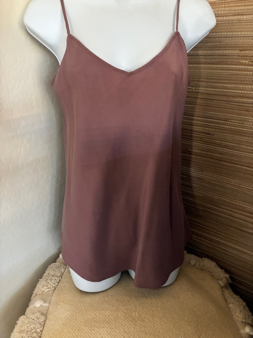 Garnet Hill Washable Silk Camisole Size 2